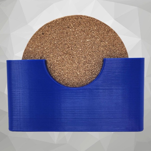 Buffalo Bills Round Coasters set of 4 NFL team logo non slip coaster Bills Mafia - Picture 8 of 8